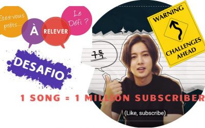1,000,000 Youtube subscribers? Let’s challenge Kim Hyun Joong!