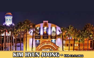 Kim Hyun Joong : a date to remember for his US tour, November 13, 2022!