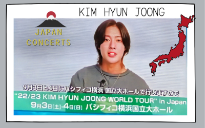 Kim Hyun Joong : advertisement for next two dates in Japan!