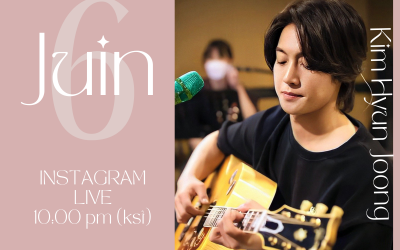 Kim Hyun Joong : Instagram Live today !