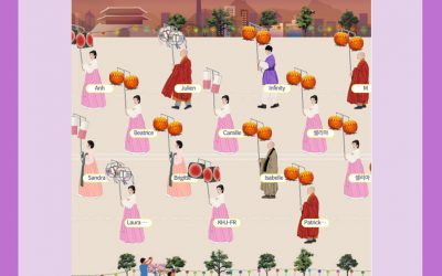 Parade of Buddhist lanterns  : Korean Cultural Center