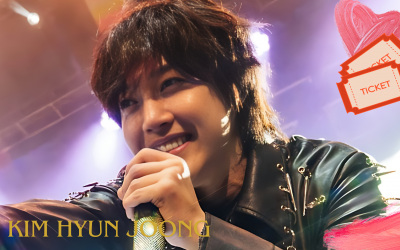 Kim Hyun Joong : purchase of concert tickets in Korea and Japan