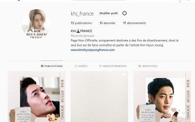 Kim Hyun Joong France : Instagram