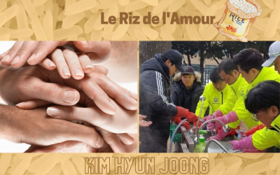 Kim Hyun Joong : Riz de l’Amour –  4 tonnes de 2018 à aujourd’hui