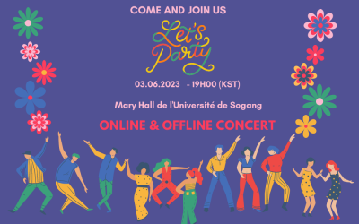 KIM HYUN JOONG : Let’s party  Online et offline concert le 3 juin 2023!
