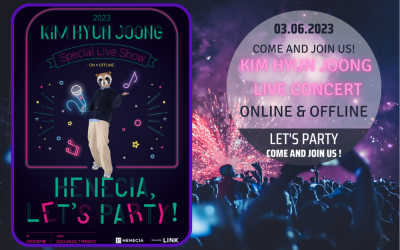 Kim Hyun, Joong : concert du 3 juin « Let’s Party »