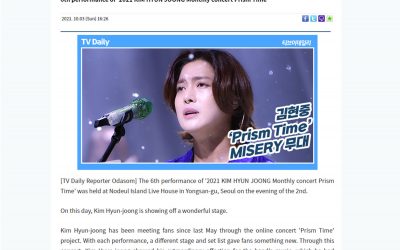 Kim Hyun Joong : News TV Daily Korea 03.10.2021