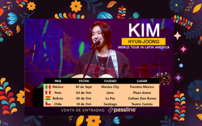 Kim Hyun Joong : dates of the “2022-2023 Tour” in Latin America” have been announced!