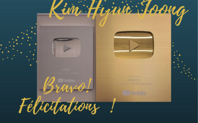 Kim Hyun Joong and the little gold plate Youtube