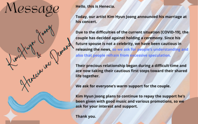 Kim Hyun Joong : private life – public life