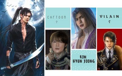 Kim Hyun Joong : Cartoon Vs Vilain