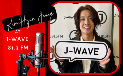 Kim Hyun Joong : ALL GOOD FRIDAY [J-WAVE 81.3 FM]
