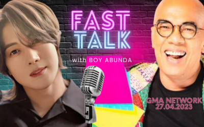 Kim Hyun Joong : Talk show philippin, invité de Boy Abunda