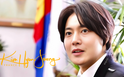 Kim Hyun Joong : reçu par Mr. Le Ministre de l’Environnement et du Tourisme – Mongolie 16-02-2024