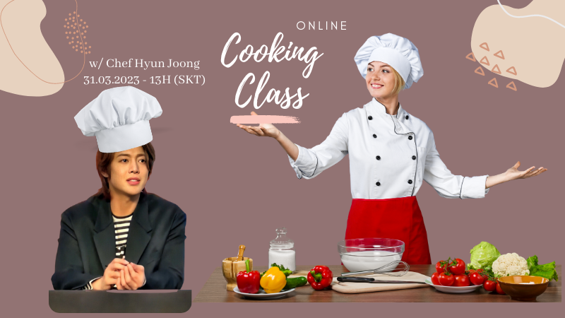 Kim Hyun Joong : Live On Culinaire programmé pour  vendredi prochain 31 mars
