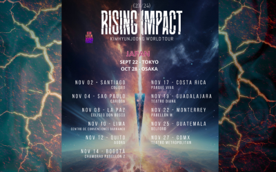 Kim Hyun Joong : dates de la Tournée Rising Impact (2023-2024)