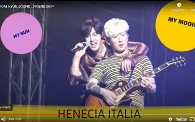 Kim Hyun Joong : weather is hot in Italy!