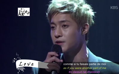 LOVE by Kim Hyun Joong or When the soul sings ..