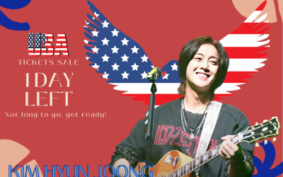 Kim Hyun Joong – US Tickets Ready, Set, Go…….
